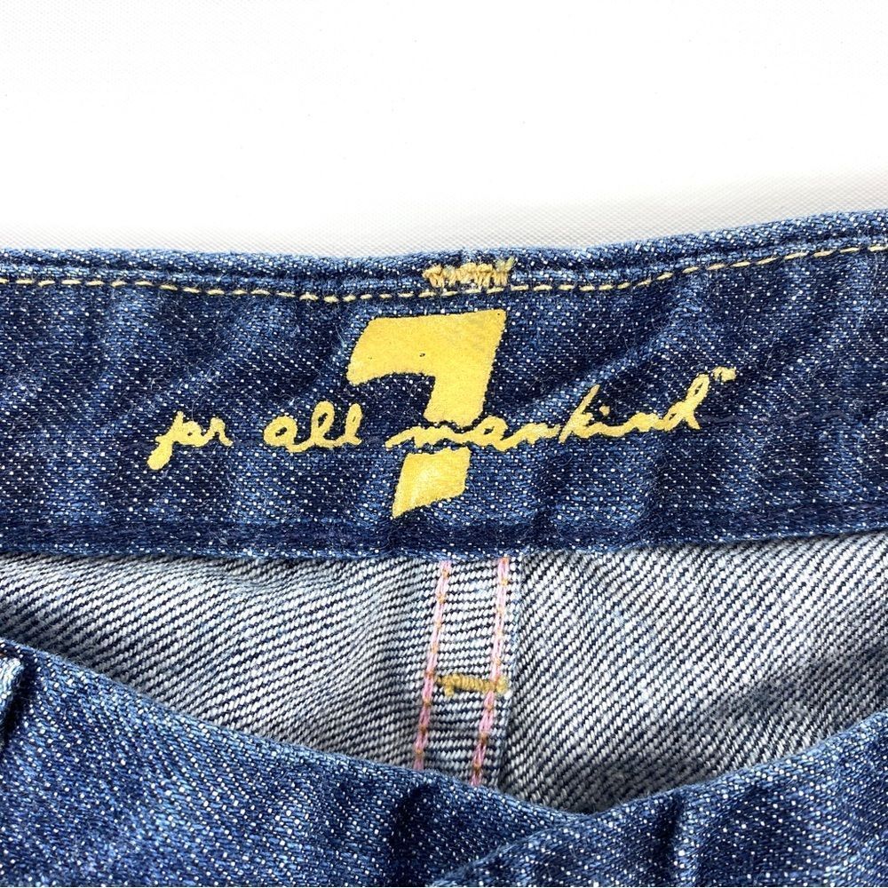 7 For All Mankind pink stitching A pocket bootcut flare jeans EUC U13006… - Picture 8 of 10